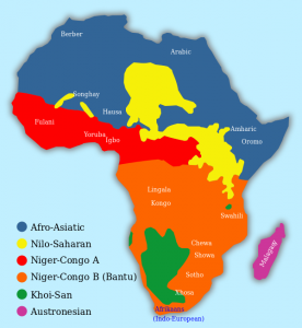 Languages of Africa (Wikipedia)
